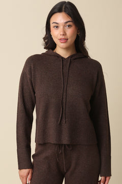 Knit Pull Over Hoodie