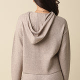 Knit Pull Over Hoodie