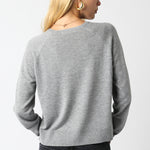Light Crew Neck Sweater - grey, womens sweater collection