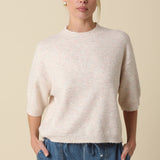 Short Sleeve Cropped Sweater