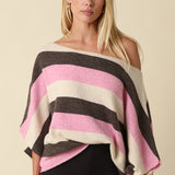 Stripe Boxy Knit Sweater