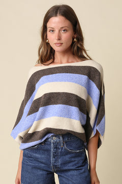 Stripe Boxy Knit Sweater
