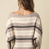 Boxy Striped Sweater