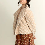 Cropped Jacket - Beige, Women's Jackets Collection