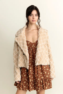 Cropped Jacket - Beige, Women's Jackets Collection