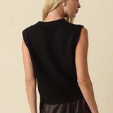 Sleeveless Sweater Vest