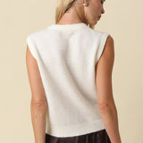 Sleeveless Sweater Vest