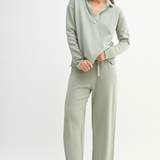 Malibu Wide Leg Fleece Pant