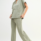 Scuba Wide Leg Pant