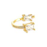 Double Wrap Baguette Ring