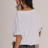 Drop Shoulder Top