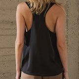 Satin Racerback Tank