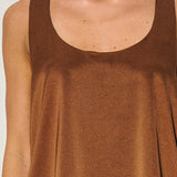 Satin Racerback Tank