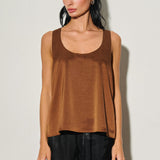 Satin Racerback Tank
