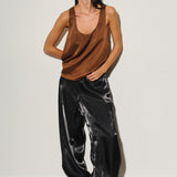 Satin Racerback Tank