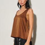 Satin Racerback Tank