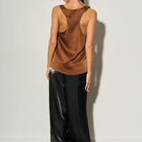 Satin Racerback Tank