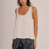Satin Racerback Tank