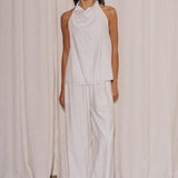 Halter Neck Top and Pant Set