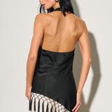 Fringe Halter Top