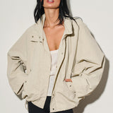 Hooded Windbreaker Jacket