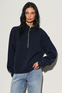 Knit Half Zip Top