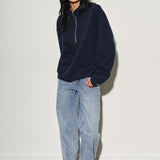 Knit Half Zip Top