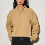 Knit Half Zip Top