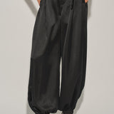 Satin Balloon Harem Pant