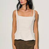 Cami Peplum Top