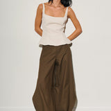 Cami Peplum Top