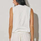 Tank Top With Scoop Neck Sweater