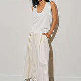 Tank Top With Scoop Neck Sweater