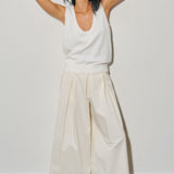 Tank Top With Scoop Neck Sweater