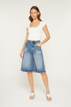 Super High Wide Bermuda Short