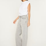 Mica - Super High Wide Leg With Raw Hem