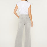 Mica - Super High Wide Leg With Raw Hem