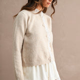 Ruffle Detail Sweater
