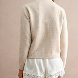 Ruffle Detail Sweater