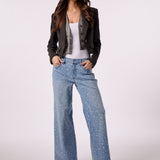 Blazer With Vest Insert