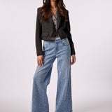 Blazer With Vest Insert