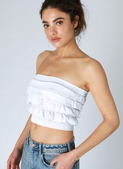 Ruffle Tube Top