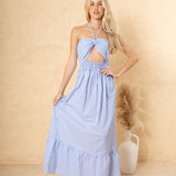 Mid Stripe Cotton Dress