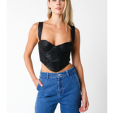 Leather Bustier