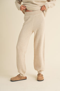 Waffle Sweater Jogger Pant