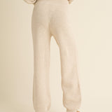 Waffle Sweater Jogger Pant