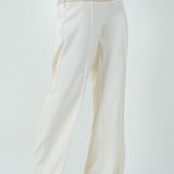 Contrast Straight Leg Pant