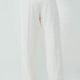 Contrast Straight Leg Pant