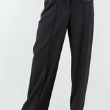 Contrast Straight Leg Pant