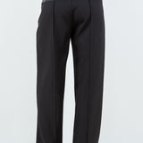 Contrast Straight Leg Pant